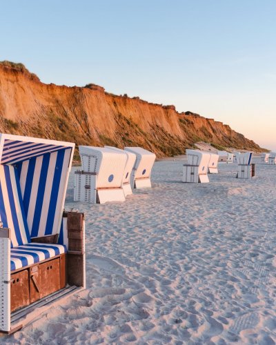 Das Rote Kliff im Abendlicht